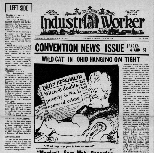 Industrial Worker (January 1970)