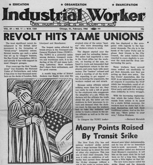 Industrial Worker (February 1966)