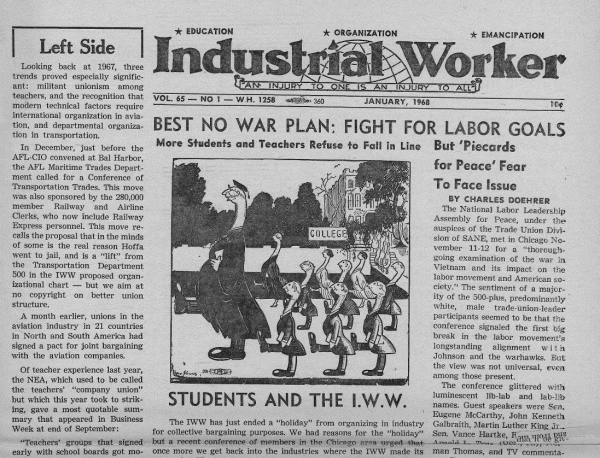 Industrial Worker (January 1968)