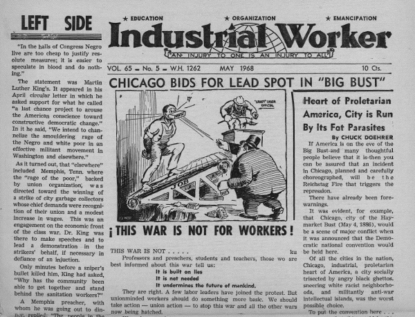 Industrial Worker (May 1968)