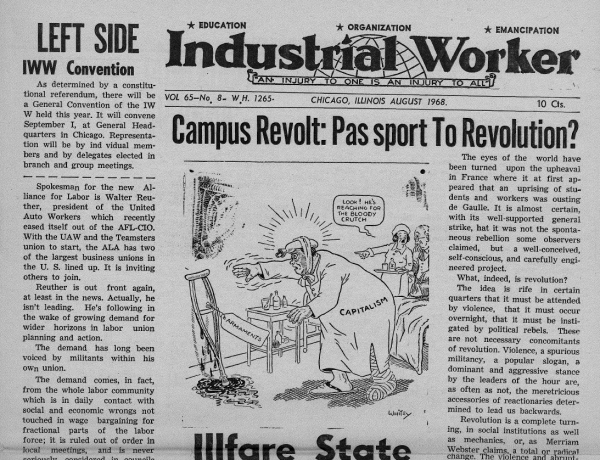 Industrial Worker (August 1968)