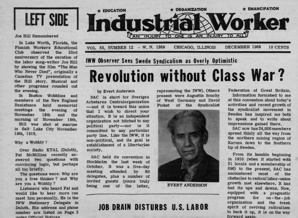 Industrial Worker (December 1968)