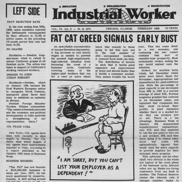 Industrial Worker (February 1969)