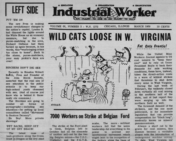 Industrial Worker (March 1969)