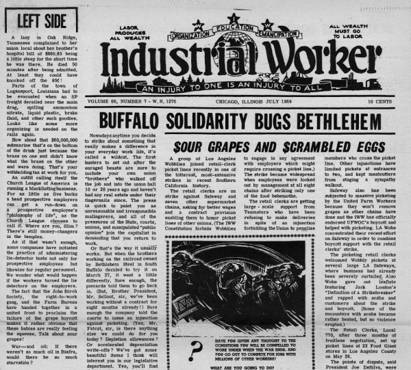 Industrial Worker (July 1969)