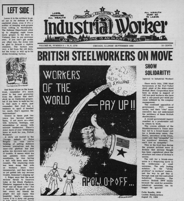Industrial Worker (September 1969)