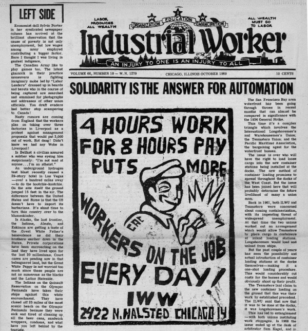 Industrial Worker (October 1969)