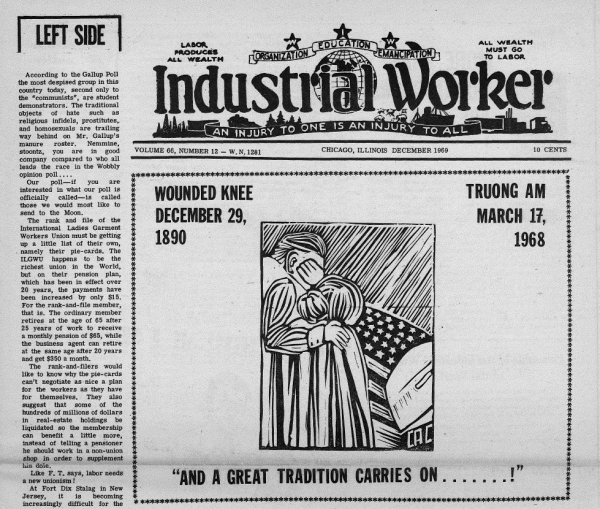 Industrial Worker (December 1969)