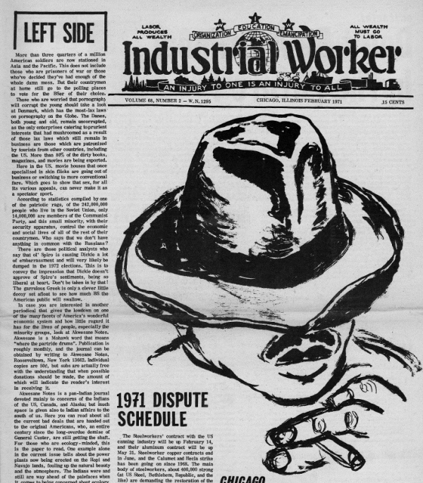 Industrial Worker (February 1971)