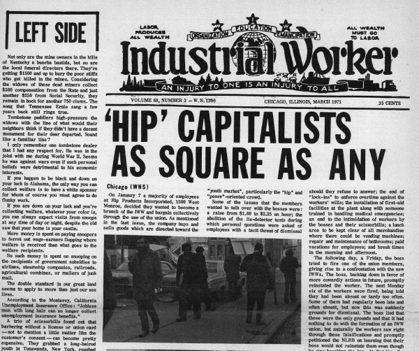 Industrial Worker (March 1971)