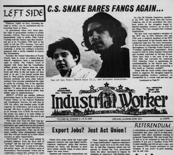 Industrial Worker (June 1971)