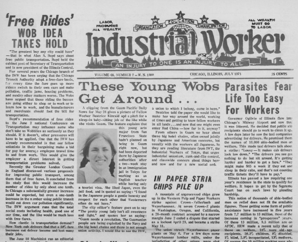 Industrial Worker (July 1971)