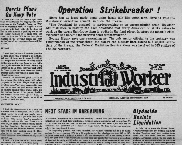 Industrial Worker (September 1971)