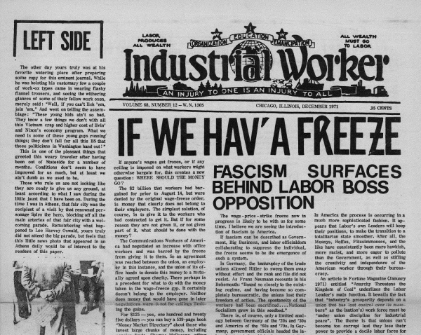 Industrial Worker (December 1971)