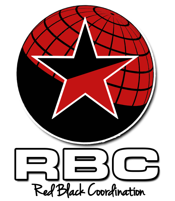 Red and Black Coordination