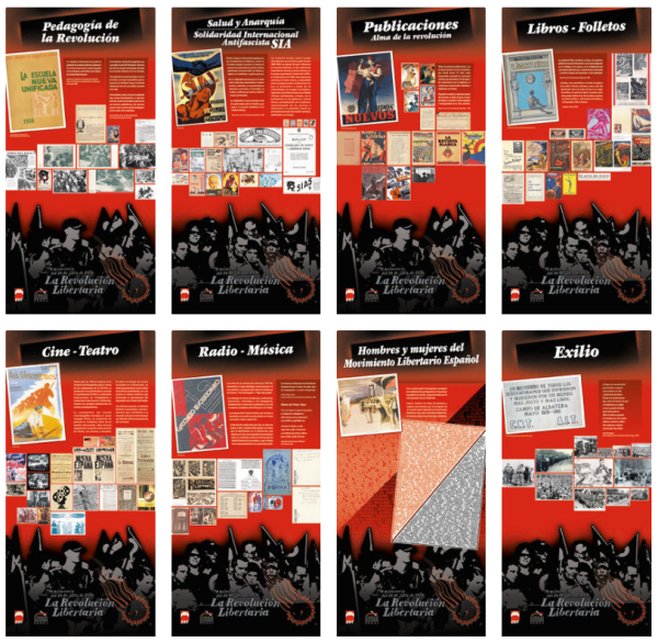 Spanish Revolution exhibit material