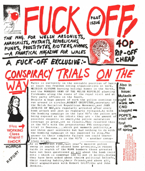 Fuck Off pilot issue cover