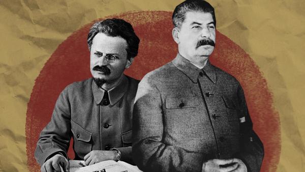 Trotsky and Stalin