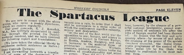 Title and opening section of the listed article