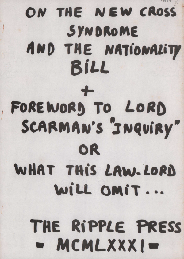 new cross syndrome cover