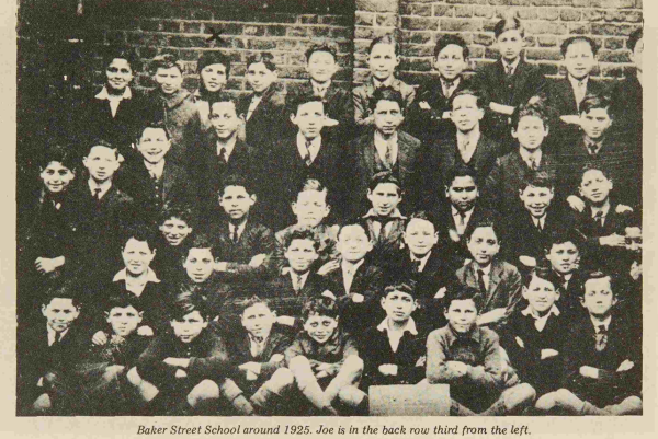 Joe Jacobs school photo 1925