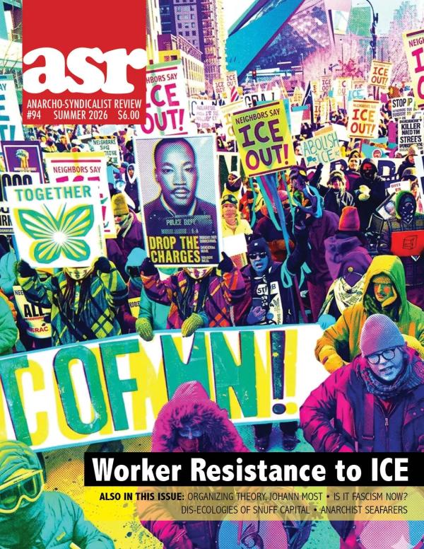 Anarcho-Syndicalist Review, Issue 94 cover. 