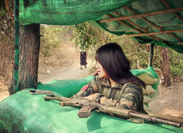 Amora an Anarchist Feminist of Myanmar's Resistance