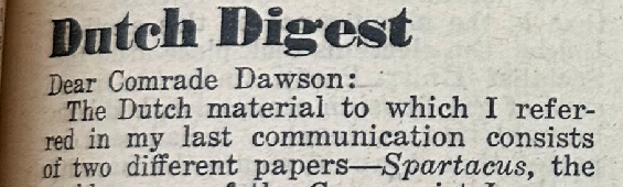 beginning of article