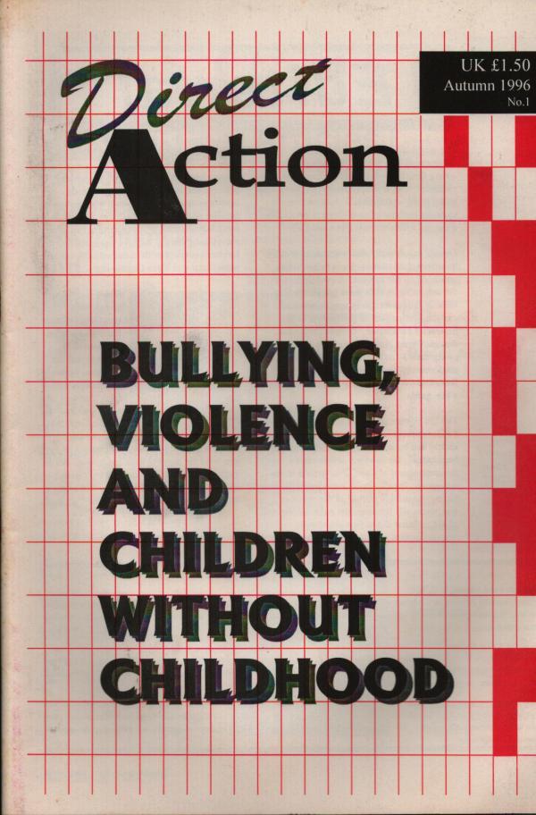 Direct Action #1 cover Bullying, violence and children without childhood