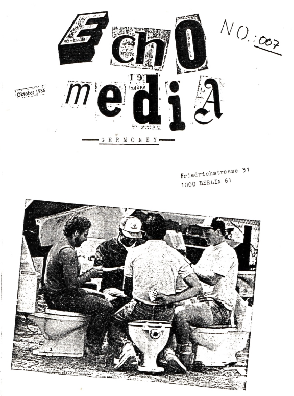 Echomedia Germany Oct 1986 cover