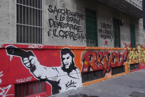 "The looter is the state, the destroyer is capitalism!"