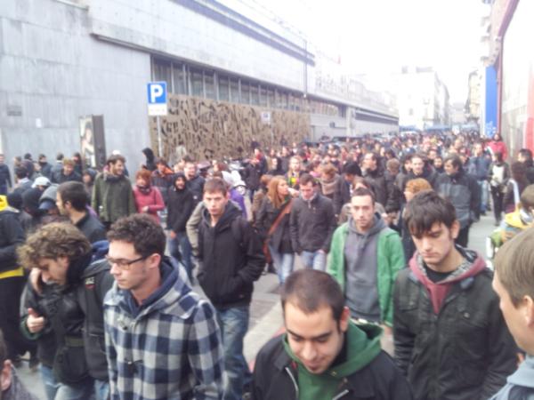 Peaceful demonstration for Verdi15. Peaceful demonstration for Verdi15.