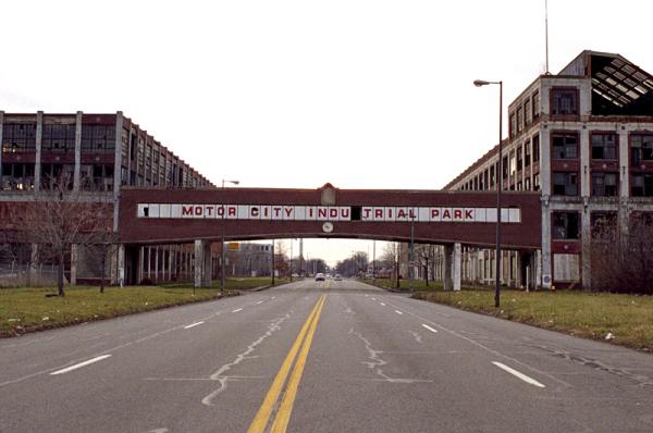 Abandoned Packard Auto Plant