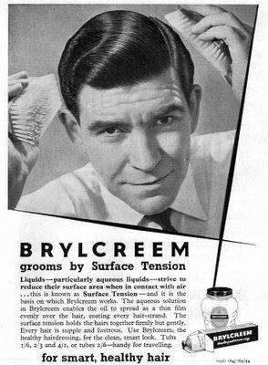 Tony Gibson: the face of Brylcreem