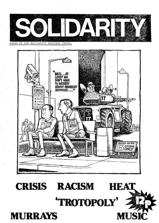 Solidarity - National Group Paper #01 Solidarity - National Group Paper #01