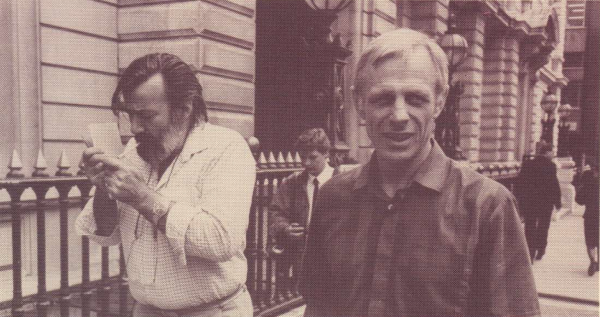 Peace activists Pat Pottle and Michael Randle outside the Old Bailey, where they were both acquitted on 26 June 1991 Peace activists Pat Pottle and Michael Randle outside the Old Bailey