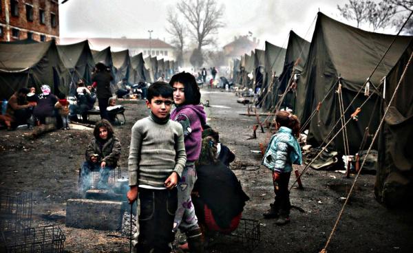 Refugees in Bulgaria.