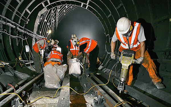 London Underground track workers London Underground track workers