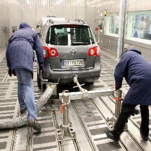 Workers at Ford plant in Genk
