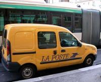 La Poste van