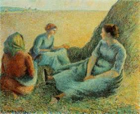 Haymakers Resting, 1891 (210 Kb); Oil on canvas, 65.4 x 81.3 cm (25 3/4 x 32 in); McNay Art Institute, San Antonio, TX