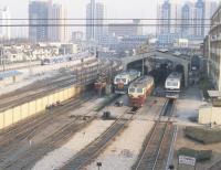 Shanghai rail depot