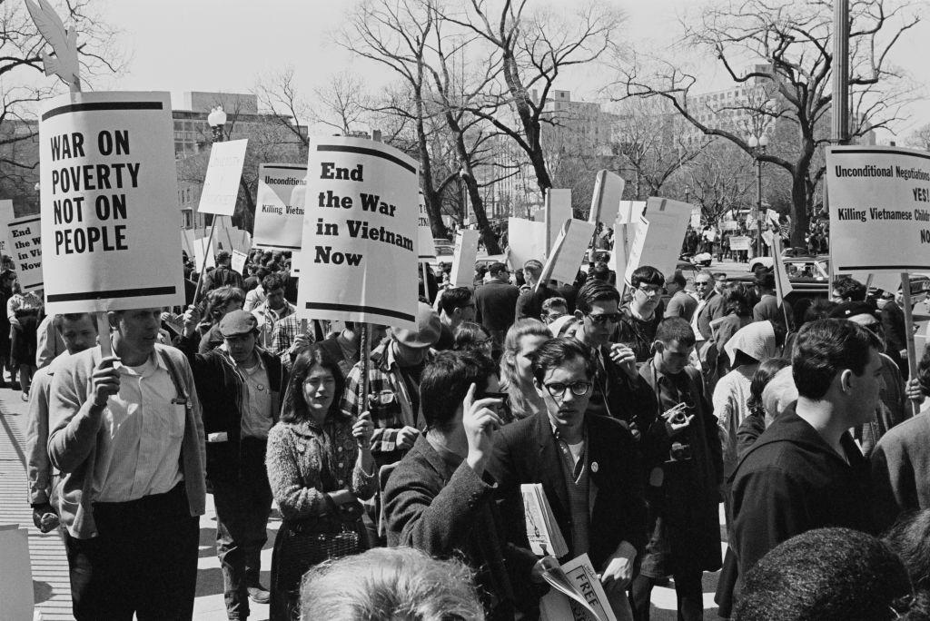 Student protest against vietnam war